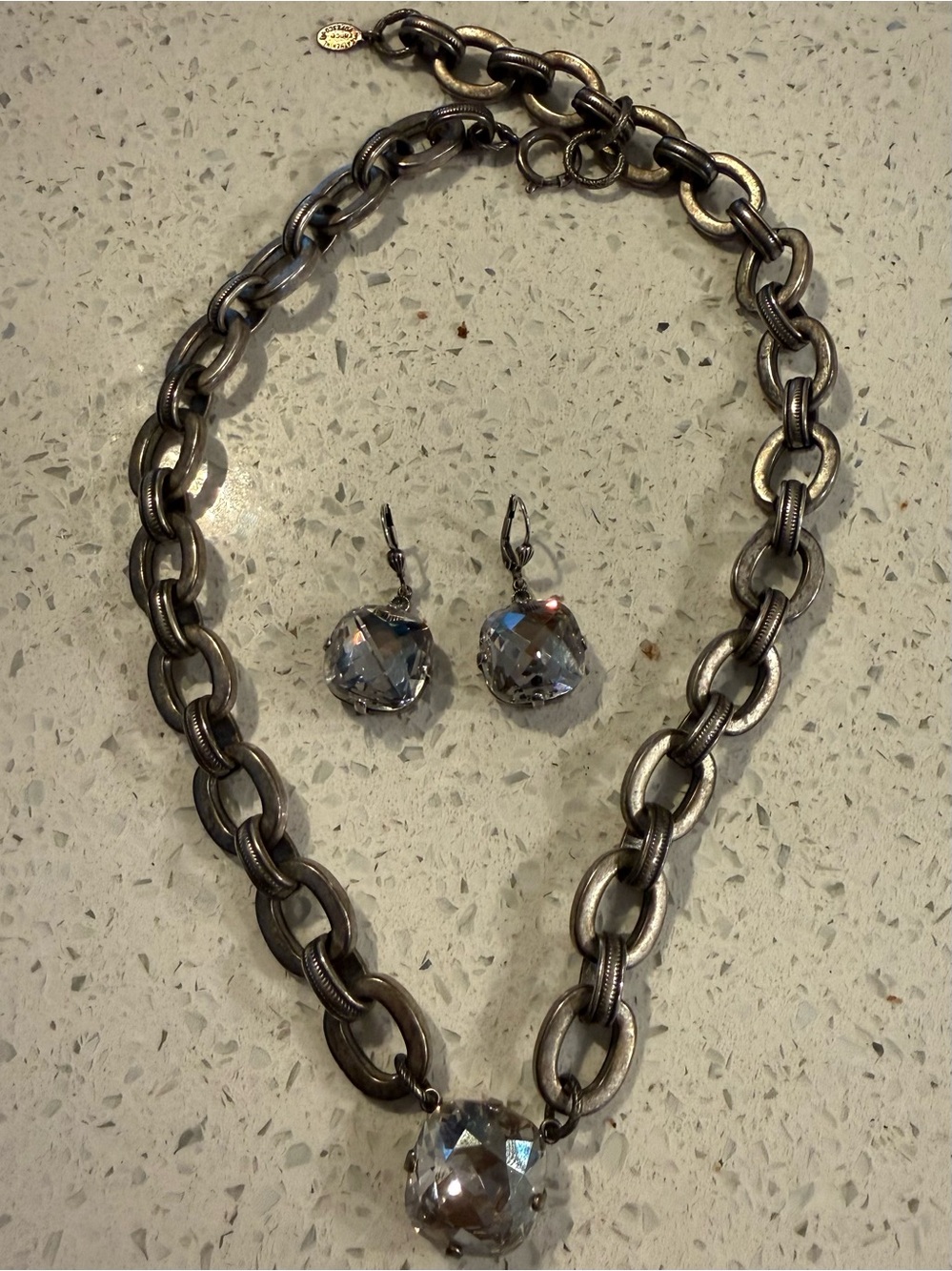 Vintage La Vie Parisienne by
Catherine
Popesco with necklace with Earings
